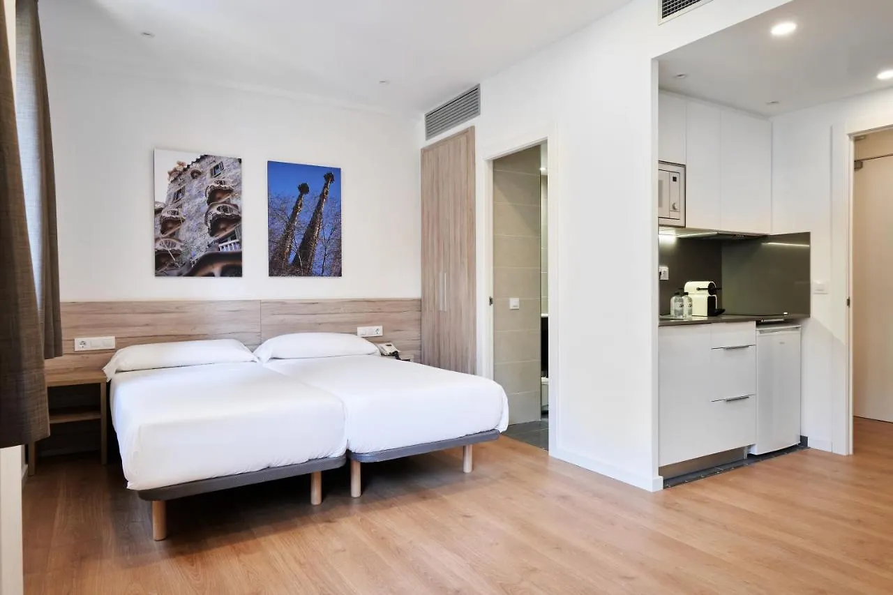 Aparthotel Augusta Barcelone 3*,